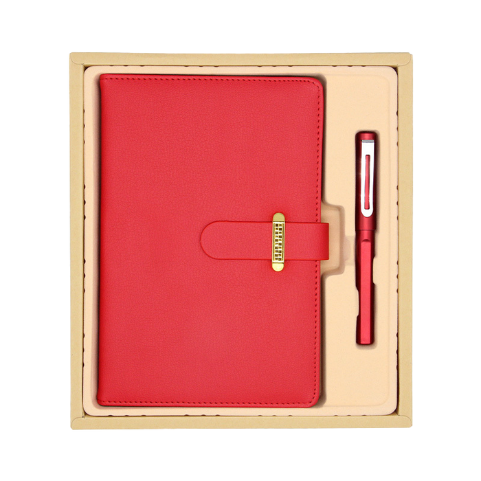 Custom Logo A5 Notebook Gift Set