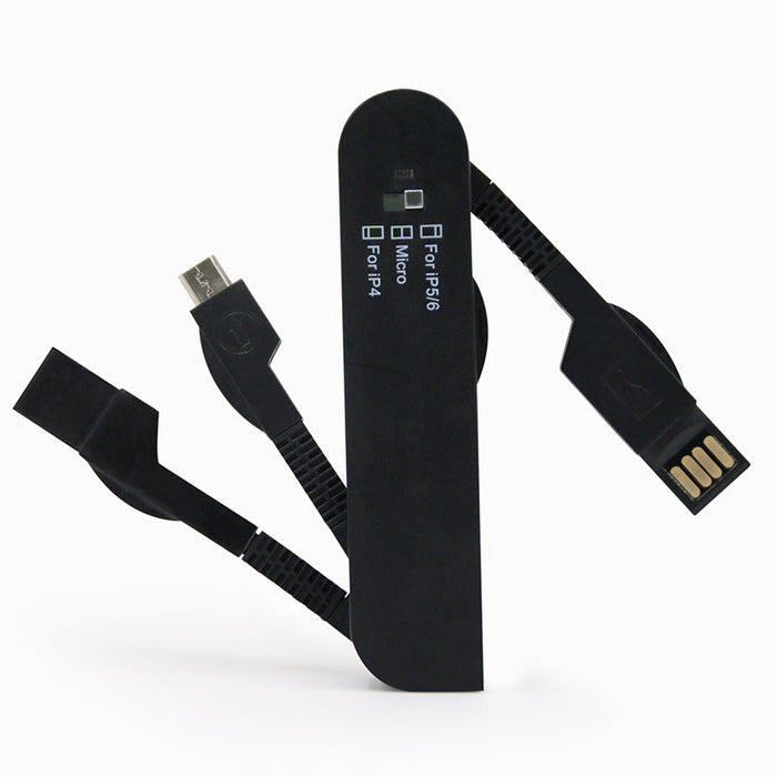 Custom Logo Saber 3-in-1 Charging Cable