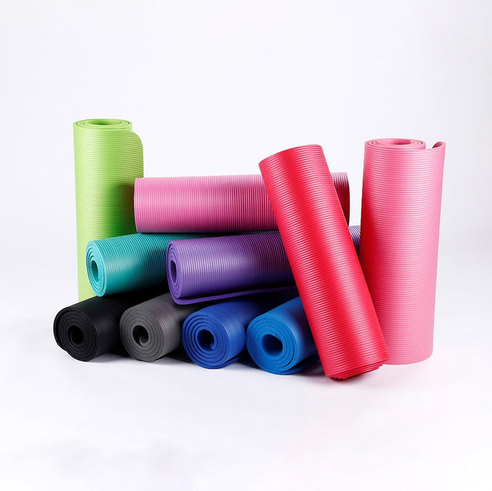 Custom Logo NBR Multi-Coloured Yoga Mat