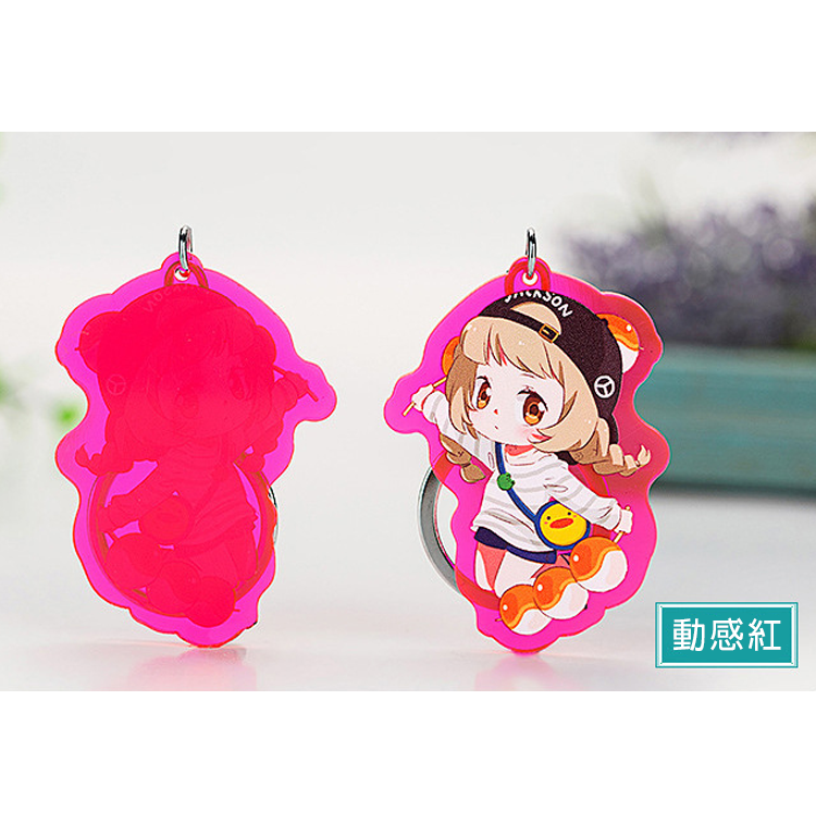 Custom Logo Acrylic Advertising Keychain | Premium Corporate Gifts and Custom Gifts