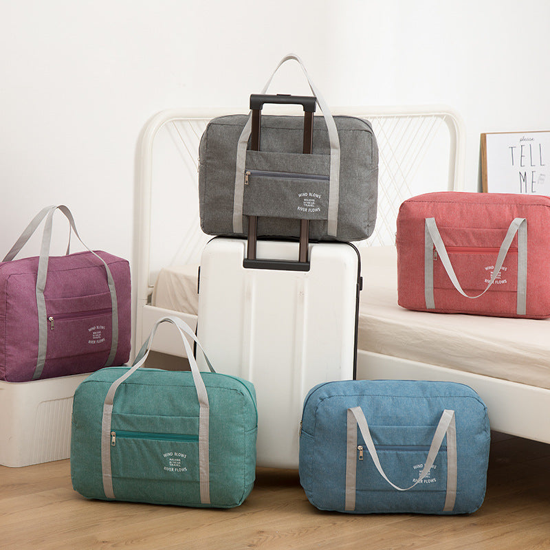 Custom Logo Oxford Cloth Good Storage Folding Travel Bag | Premium Corporate Gifts and Custom Gifts