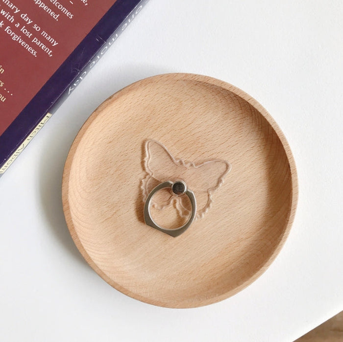 Custom Logo Transparent Ring Phone Holder