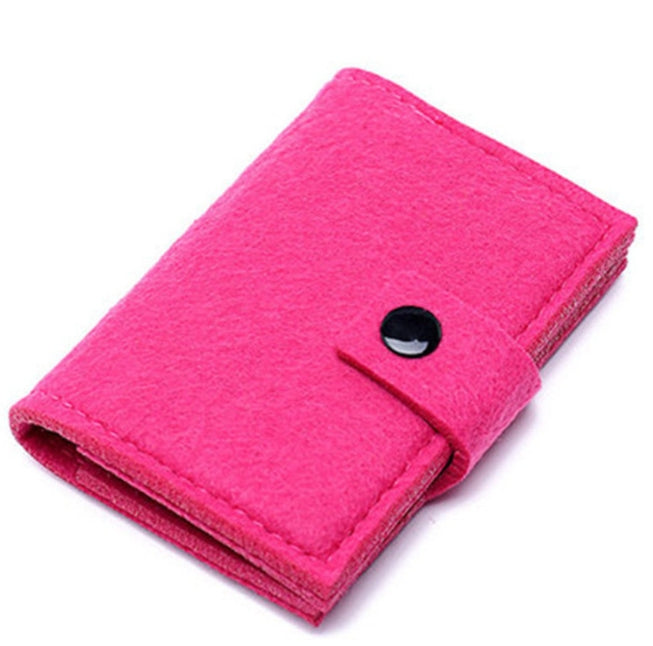 Custom Logo Felt Cloth Card Book