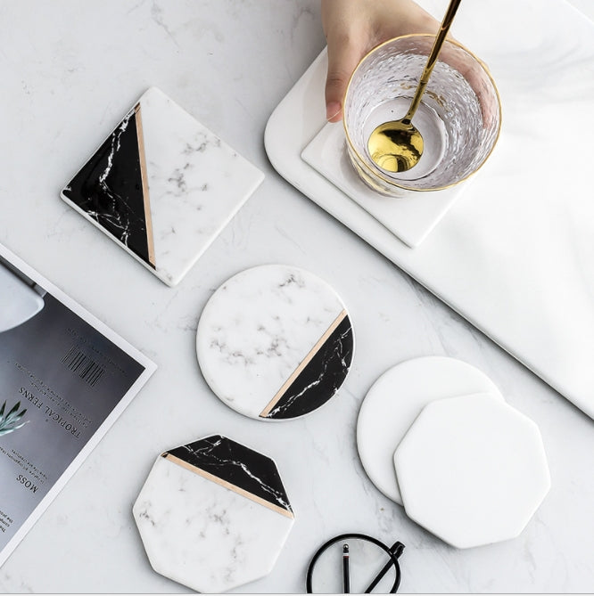 Custom Logo Marble Coaster