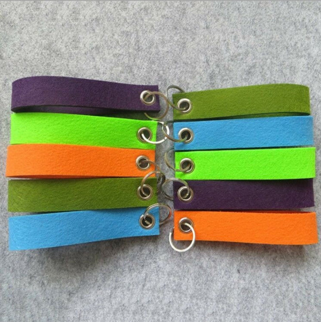 Custom Logo Felt Cloth Advertising Keychain | Premium Corporate Gifts and Custom Gifts