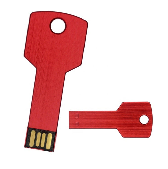 Custom Logo Key-Shaped Flash Drive
