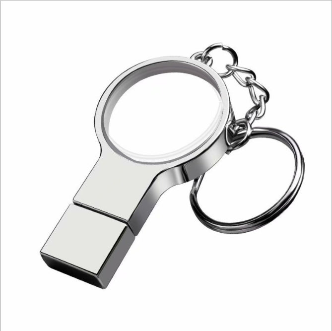 Custom Logo Magnifying Glass Flash Drive