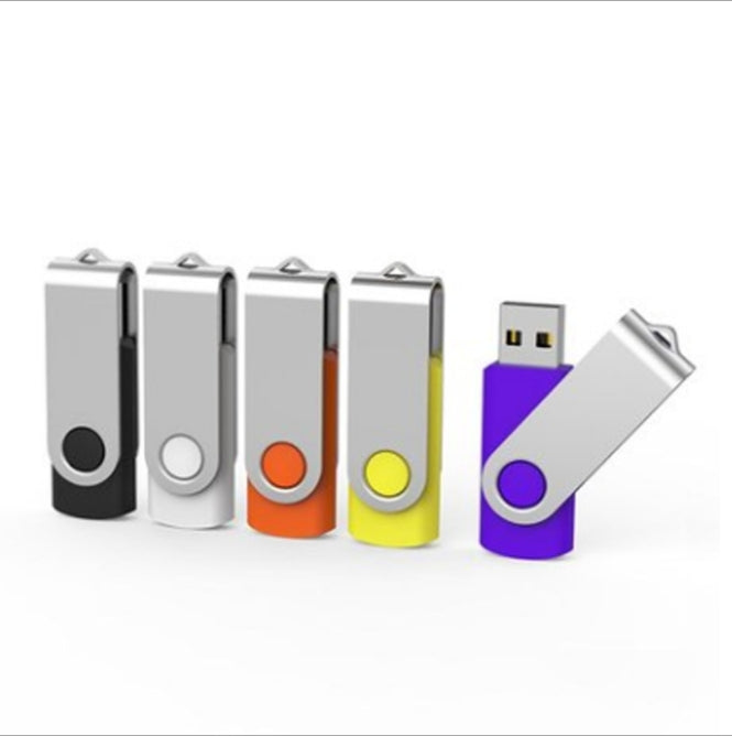 Custom Logo Candy-colored rotating flash drive | Premium Corporate Gifts and Custom Gifts