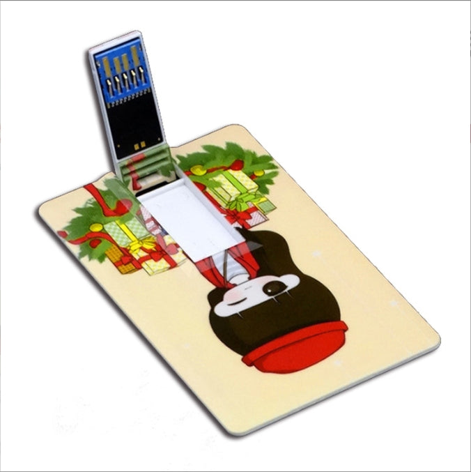 Custom Logo Colorful business card-style flash drive | Premium Corporate Gifts and Custom Gifts