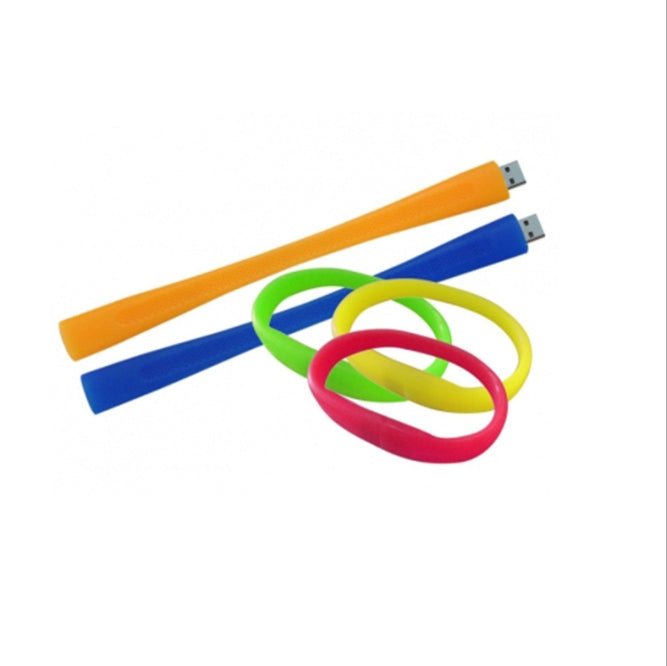 Custom Logo Silicone Bracelet Flash Drive