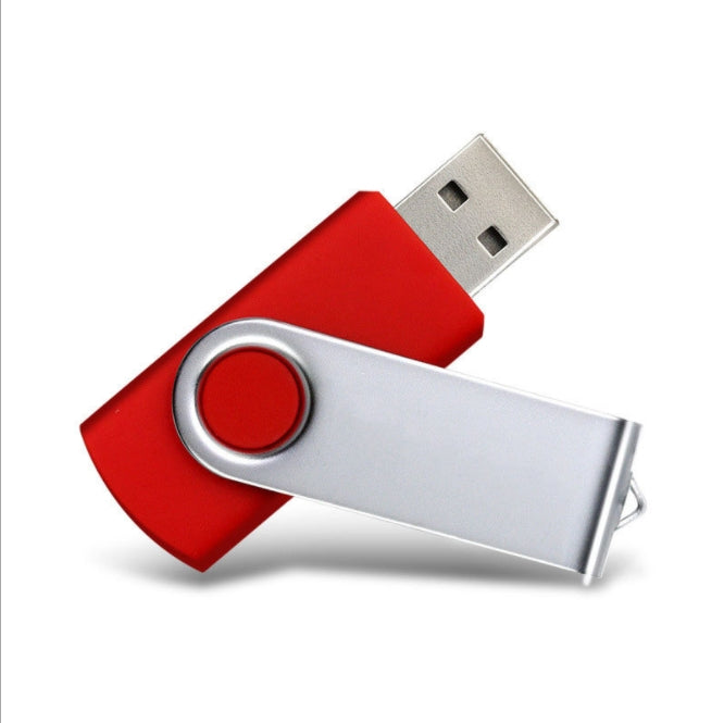 Custom Logo Classic Metal Rotating Flash Drive