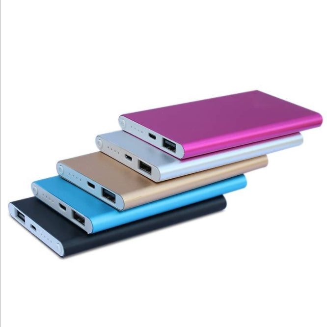 Custom Logo Aluminium Alloy Lightweight Power Bank