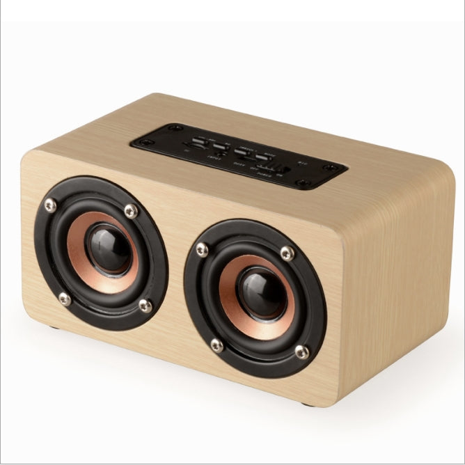 Custom Logo Wood Grain Bluetooth Audio