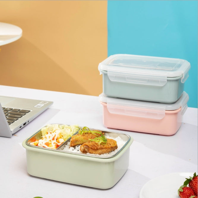 Custom Logo Japanese Double-Compartment Bento Crisper Box
