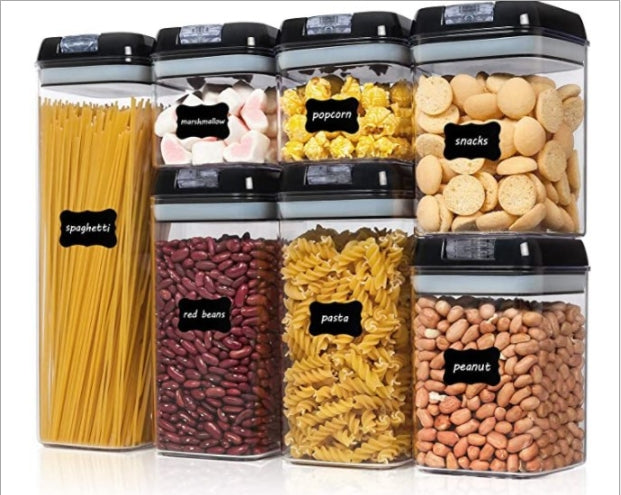 Custom Logo Kitchen Sealed Jar Seven-Piece Set