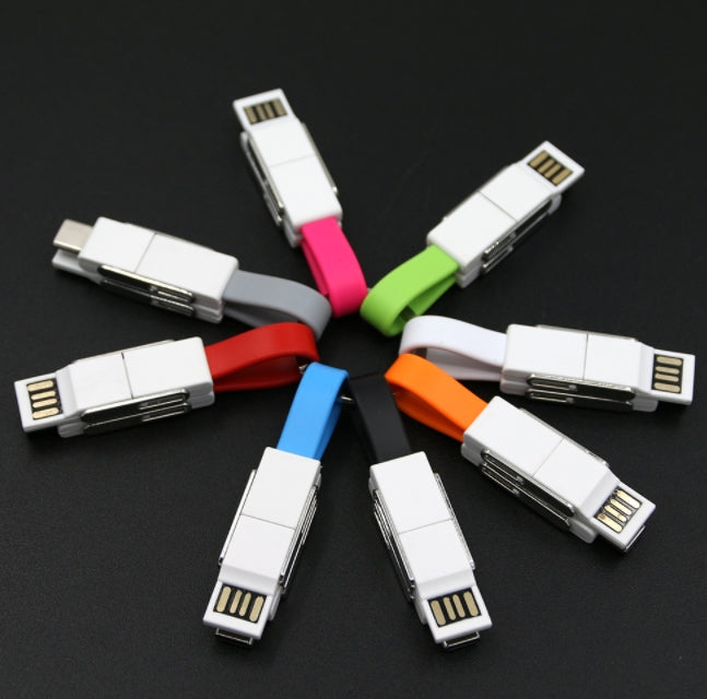 Custom Logo 3-in-1 Magnetic Transmission Cable