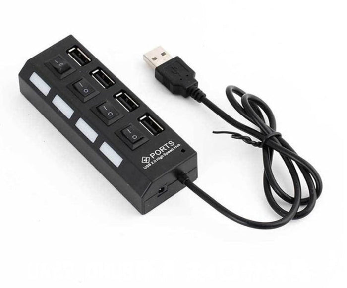 Custom Logo Four-Port USB Hub