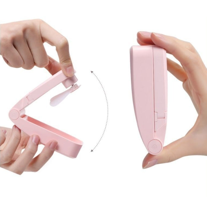 Custom Logo Double-head portable small fan | Premium Corporate Gifts and Custom Gifts