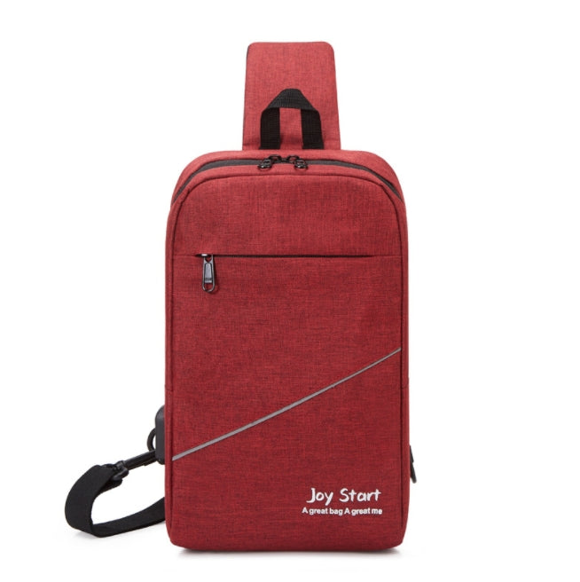 Custom Logo Fashionable Literary Youth One-Shoulder Crossbody Bag