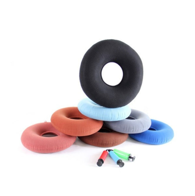 Custom Logo Donut Round Inflatable Cushion