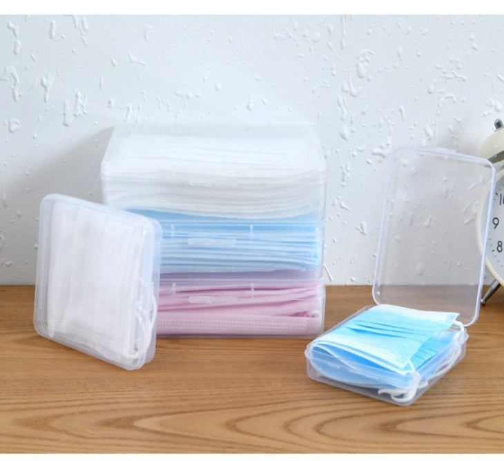 Custom Logo Transparent Mask Storage Box | Premium Corporate Gifts and Custom Gifts