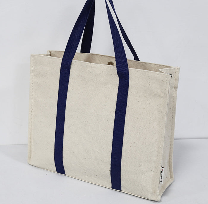 Custom Logo Large Capacity Shoulder Carry Canvas Bag