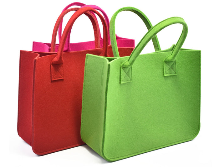 Custom Logo Felt Cloth Storage Bag