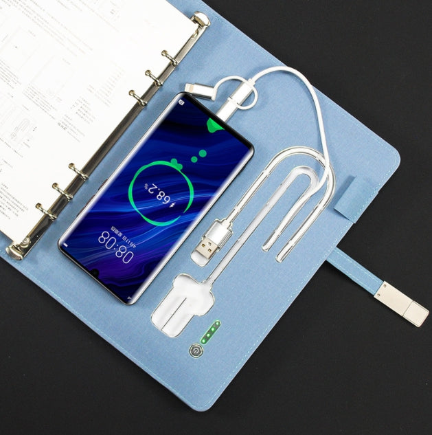 Custom Logo Business Multi-functional Charging Notebook | Premium Corporate Gifts and Custom Gifts
