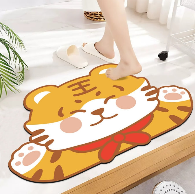 Custom Logo Bathroom Absorbent Floor Mat Carpet | Premium Corporate Gifts and Custom Gifts