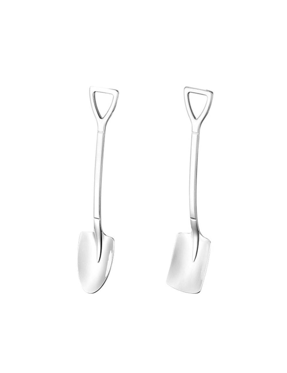 Custom Logo Shovel-shaped dessert spoon | Premium Corporate Gifts and Custom Gifts