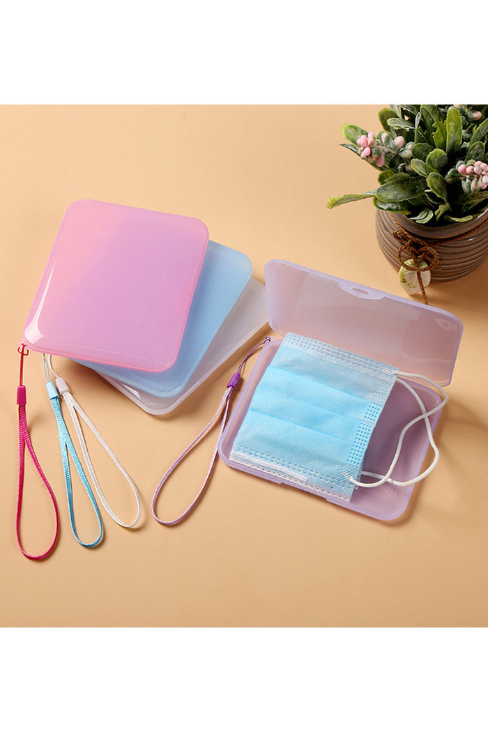 Custom Logo Translucent Mask Storage Box