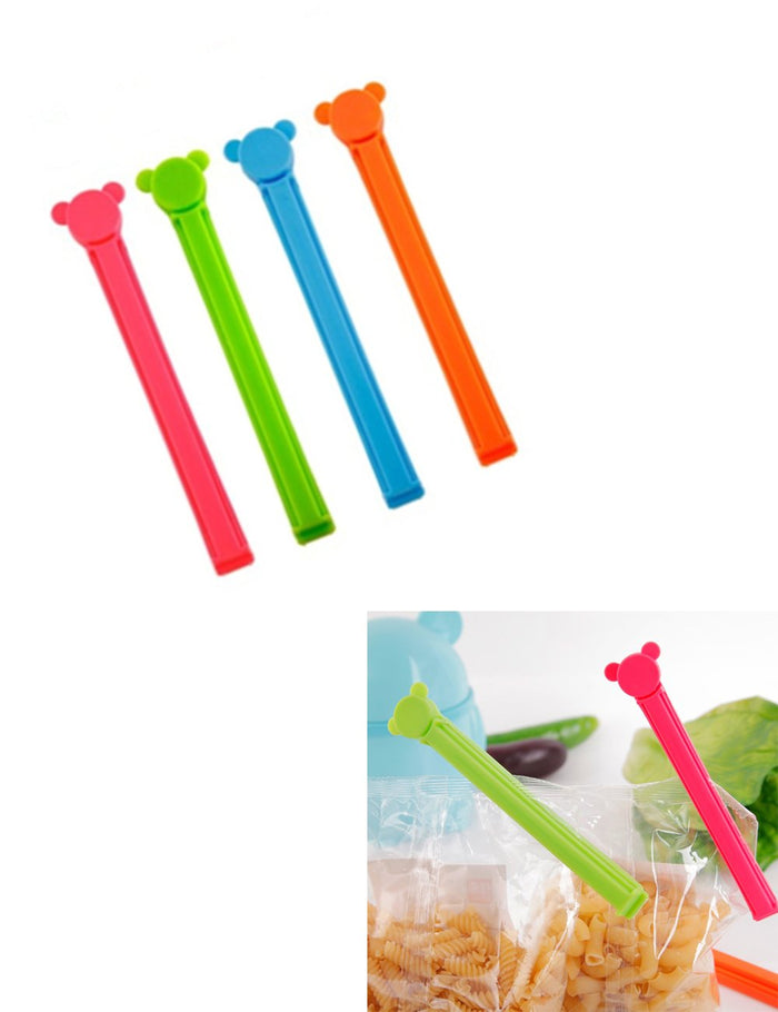 Custom Logo Bear-Shaped Sealing Clip