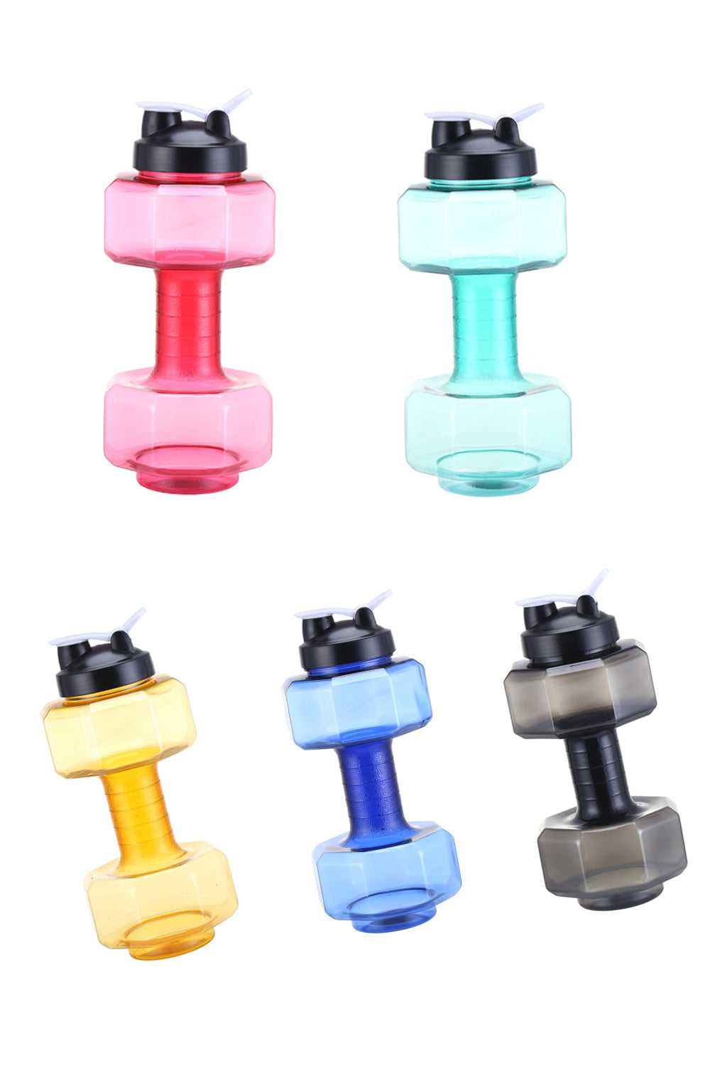 Custom Logo Large Capacity Dumbbell-shaped Sports Bottle | Premium Corporate Gifts and Custom Gifts