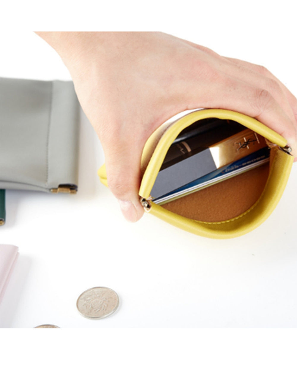 Custom Logo Leather Magnetic Headphone Storage Bag | Premium Corporate Gifts and Custom Gifts