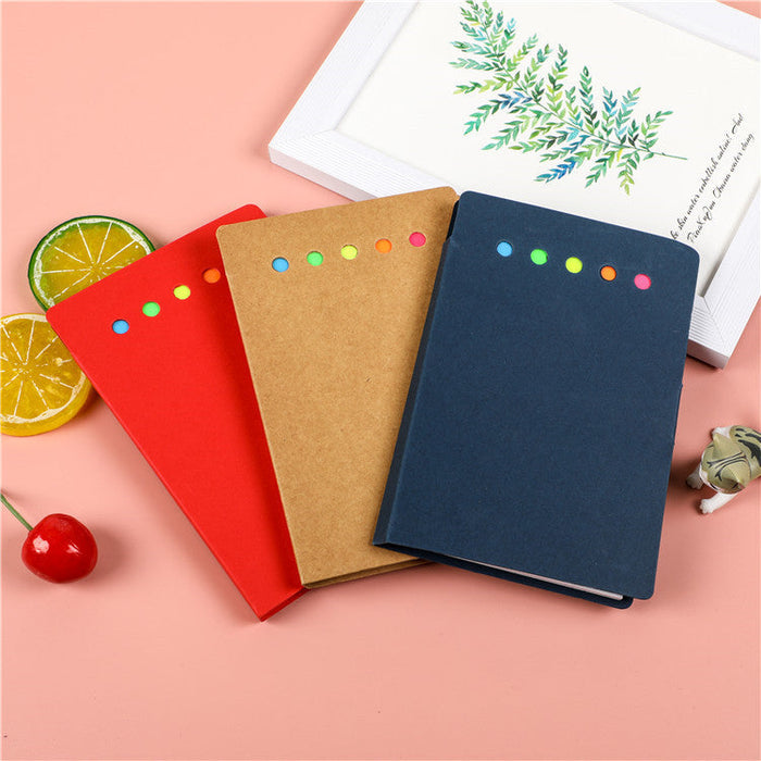Custom Logo Kraft Post-it Note Combo Notebook