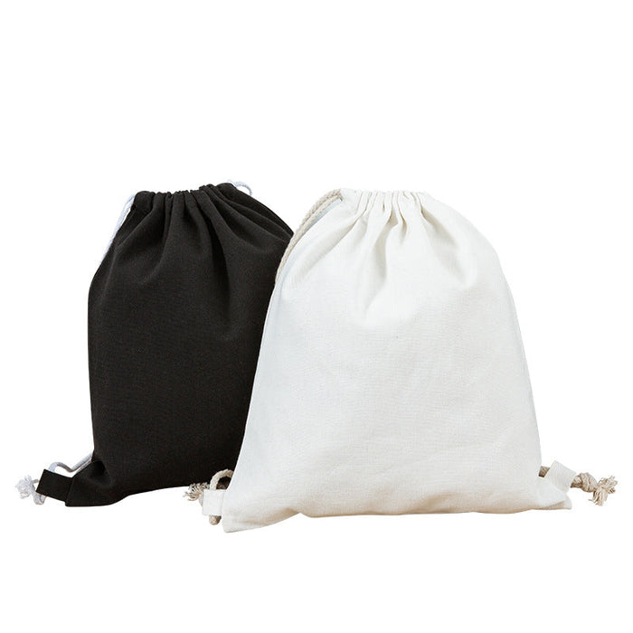 Custom Logo Drawstring Backpack Cloth Bag Shopping Bag Backpack