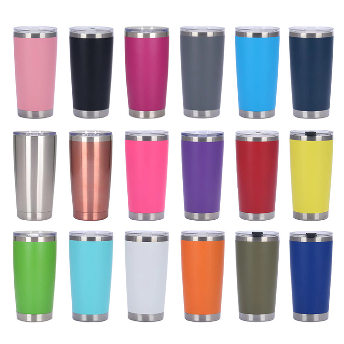 Custom Logo 20oz Car Cup Insulated Travel Mug