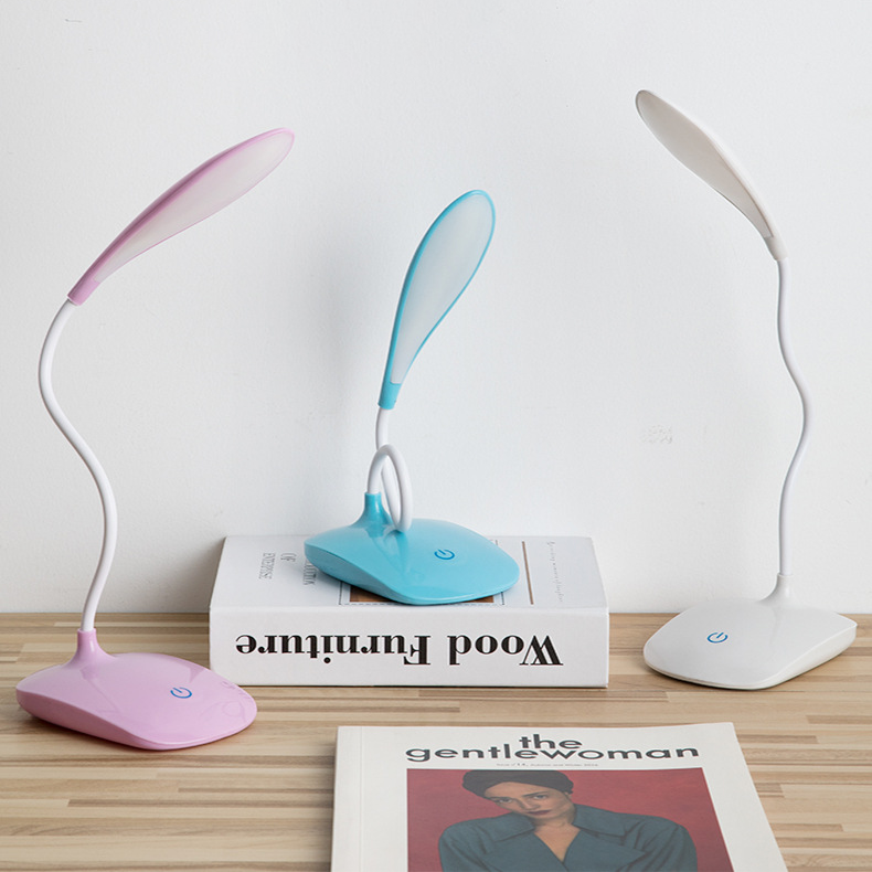 Custom Logo LED compact rechargeable desk lamp | Premium Corporate Gifts and Custom Gifts