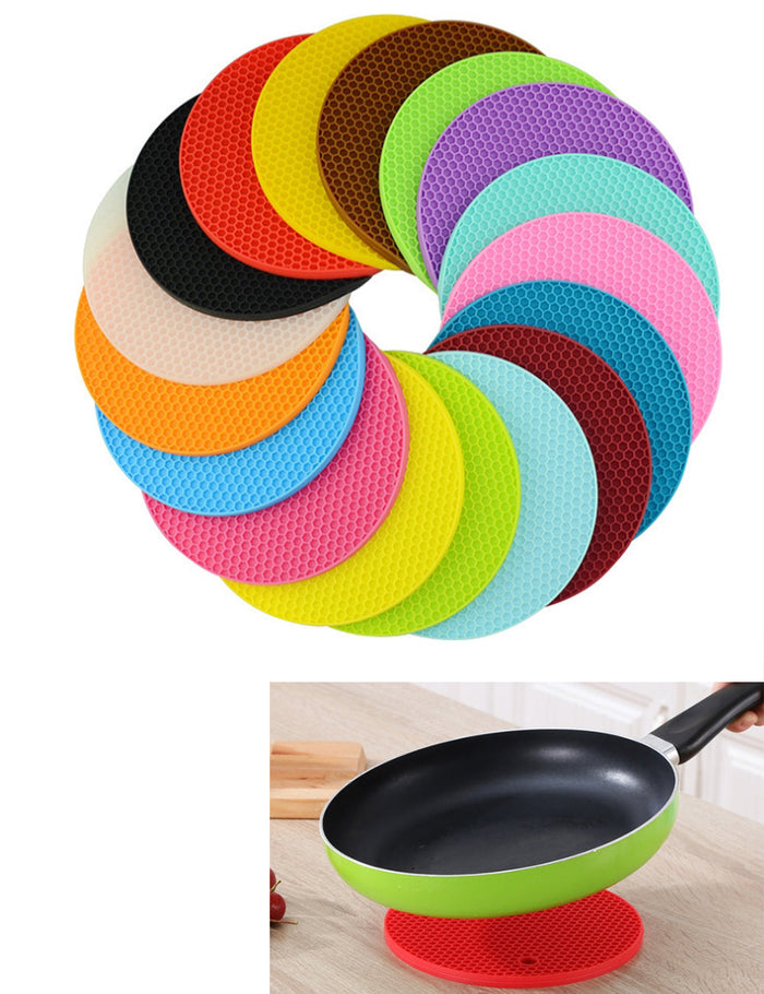 Custom Logo Colourful Silicone Insulation Mat