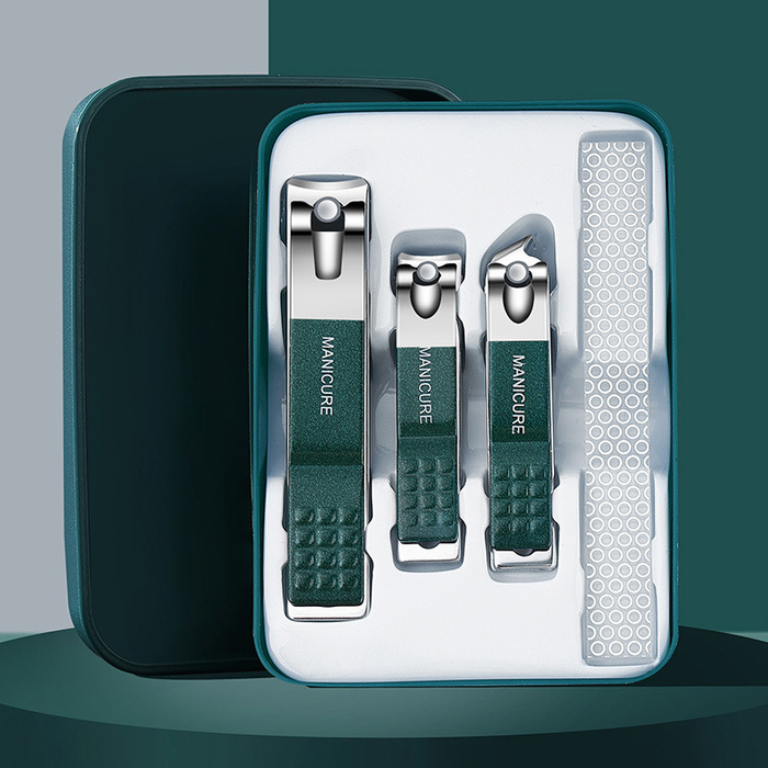 Custom Logo Business Nail Clipper 4-Piece Set