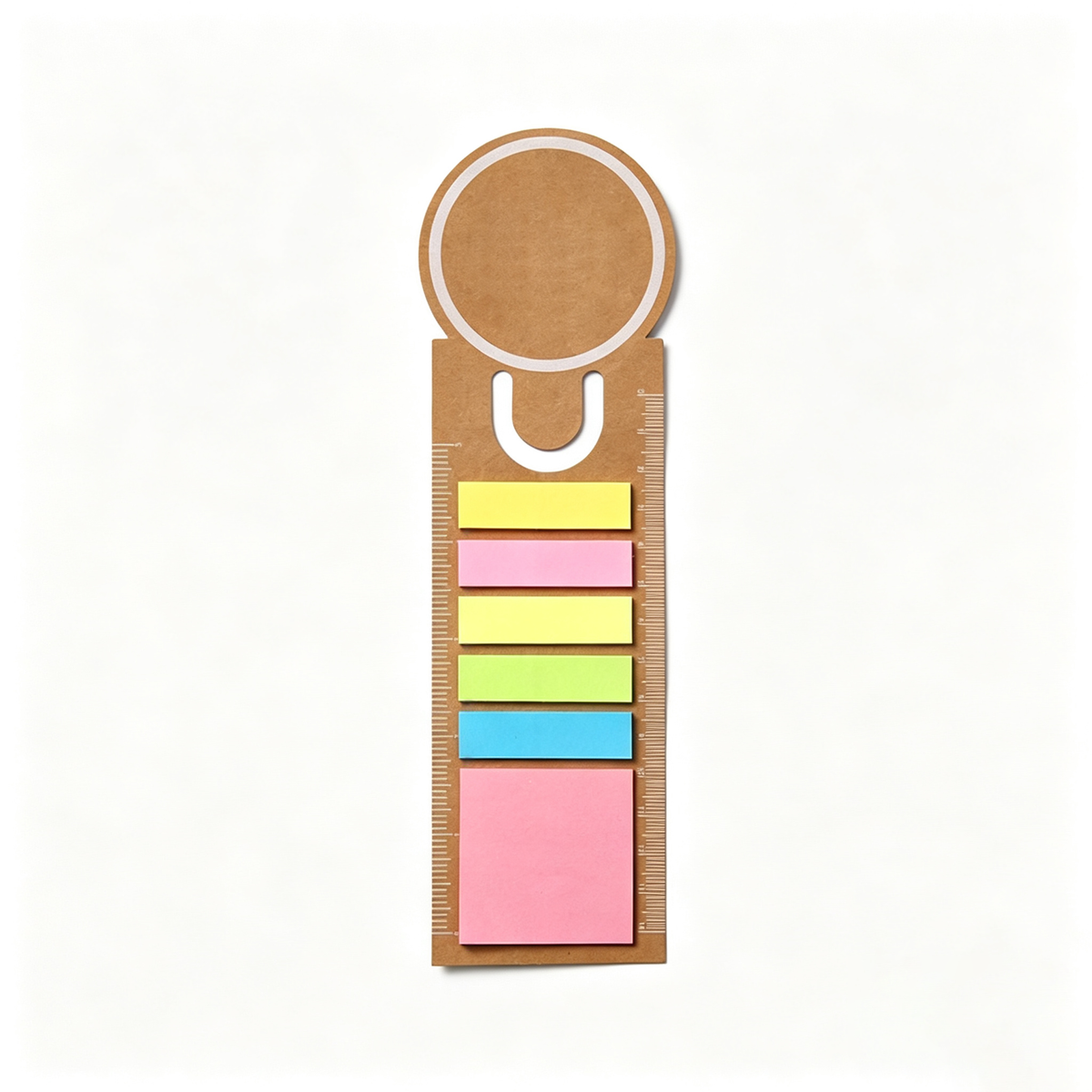 Custom Logo U-Shaped Solid Colour Sticky Notes | Premium Corporate Gifts and Custom Gifts