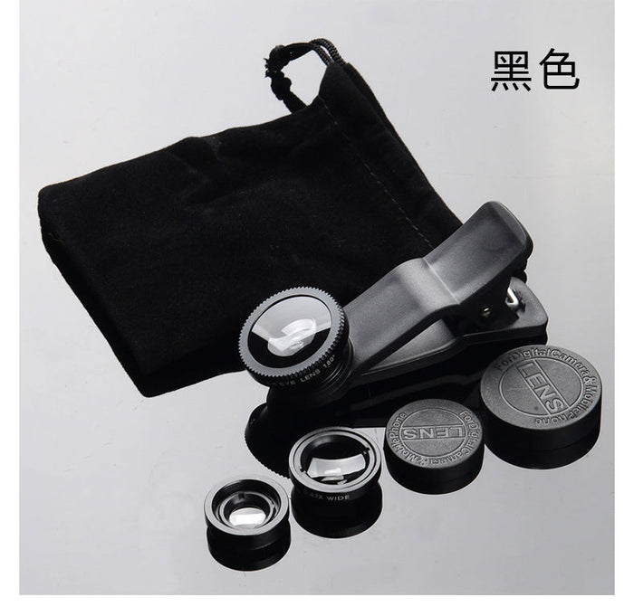Custom Logo Creative Mobile Phone Wide-Angle Camera Lens