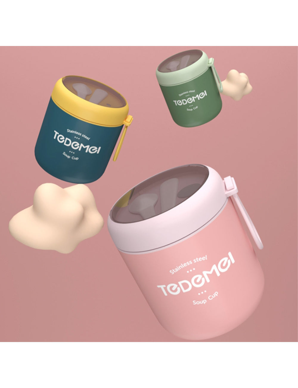 Custom Logo Stainless Steel Hand Soup Cup | Premium Corporate Gifts and Custom Gifts