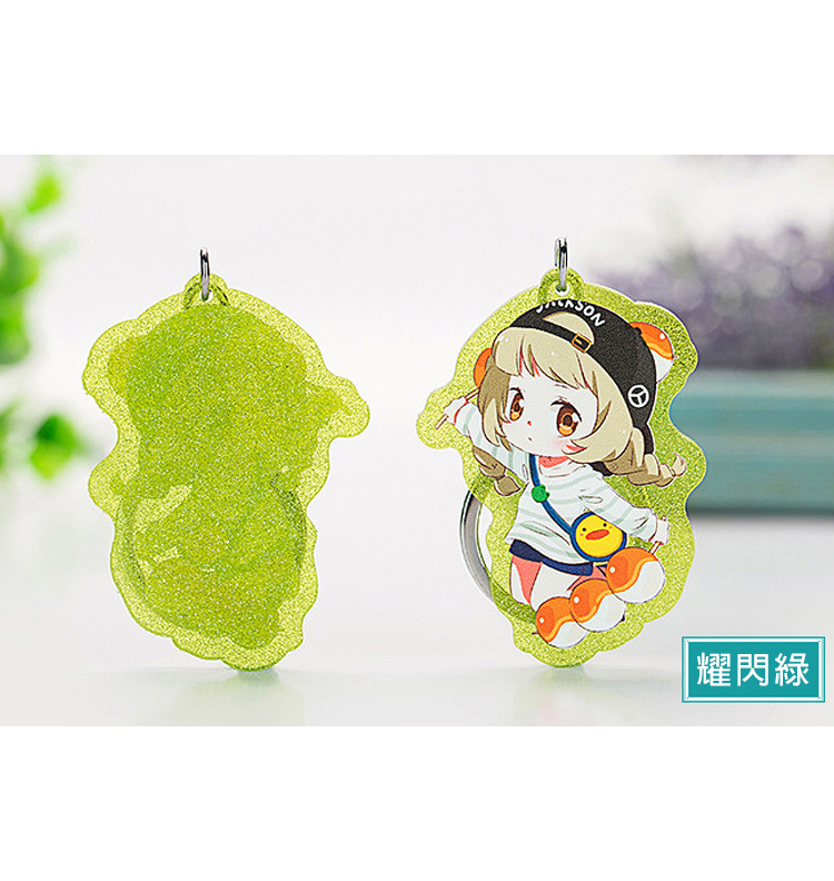 Custom Logo Acrylic Advertising Keychain | Premium Corporate Gifts and Custom Gifts