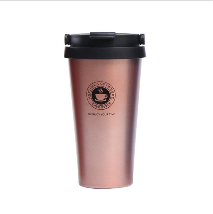 Custom Logo Metal Portable Coffee Cup