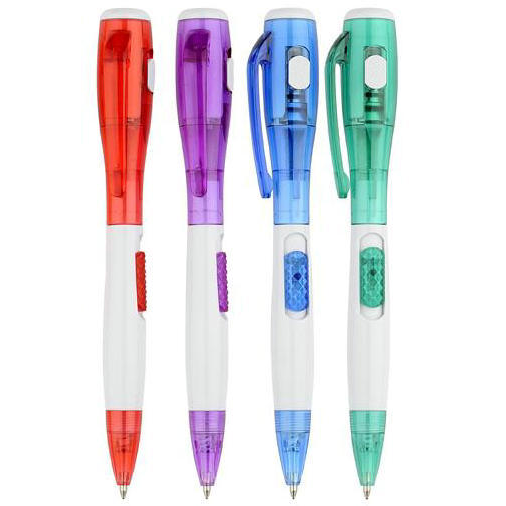 Custom Logo LED Light Advertising Ballpoint Pen