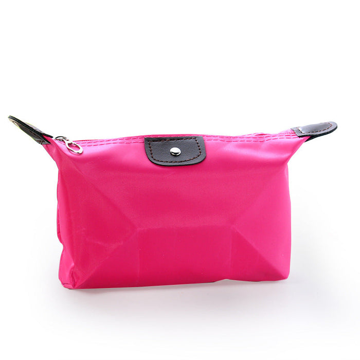 Custom Logo Multi-Coloured Nylon Makeup Bag