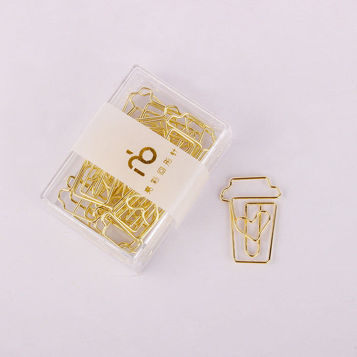 Custom Logo Custom-Made Paper Clips (12 Pieces)