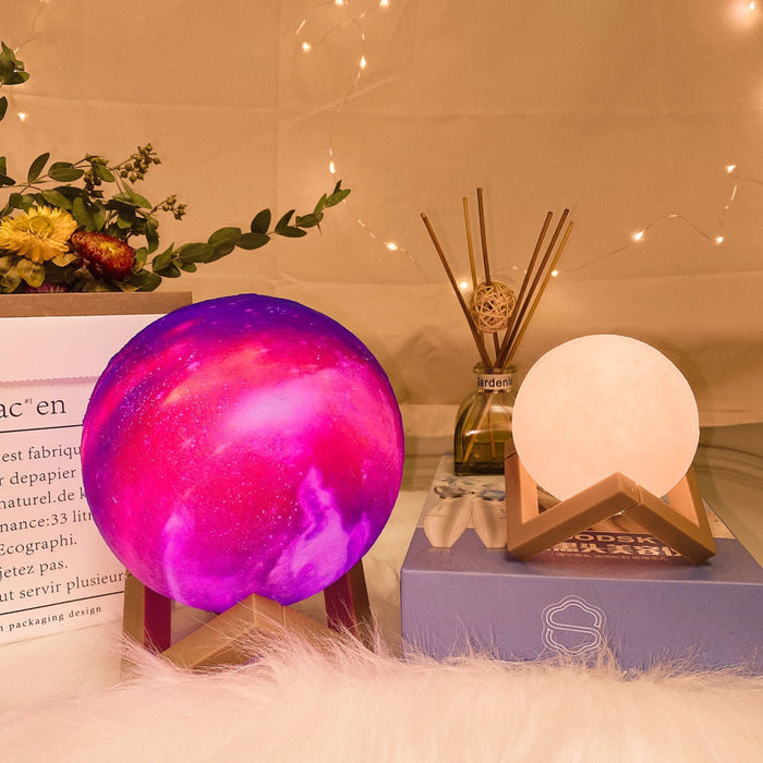 Custom Logo 3D Atmosphere Pai Planet Lights