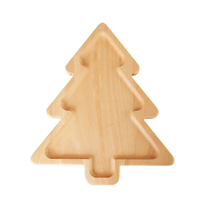 Custom Logo Christmas Wooden Snack Tray | Premium Corporate Gifts and Custom Gifts
